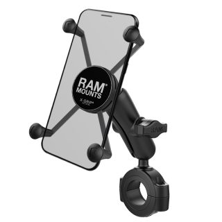 SUPPORTO A MANUBRIO RAM-MOUNT RAM-B-408-112-15-UN10U per iPhone, Galaxy e smartphone da 6 pollici