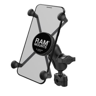 SUPPORTO A MANUBRIO TORQUE RAM-B-408-37-62-A-UN10 X-GRIP per iPhone, Galaxy e smartphone da 6 pollici