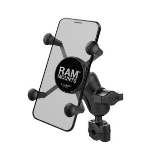 SUPPORTO a TUBOLARE e TRAVERSINO MOTO DIAMETRO 0,95cm-1,59cm RAM-MOUNT RAM-B-408-37-62-A-UN7U X-GRIP