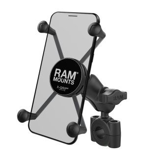 SUPPORTO A MANUBRIO MOUNT RAM-B-408-75-1-A-UN10 con X-GRIP per iPhone, Galaxy e smartphone da 6 pollici