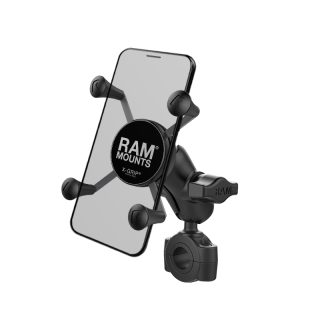 SUPPORTO MANUBRIO TORQUE DIAMETRO 1,90cm-2,54cm RAM-MOUNT RAM-B-408-75-1-A-UN7U CRADLE X-GRIP