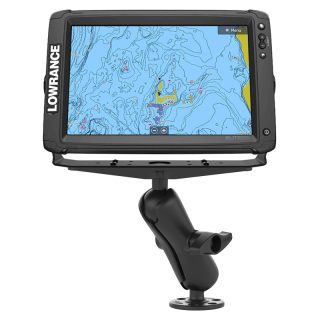 Supporto per superficie liscia barca per GPS, ECOSCANDAGLIO, RADAR RAM Mounts RAM-D-111U