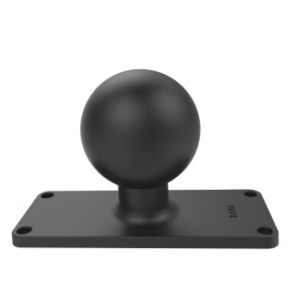 base rettangolare RAM Mounts RAM-D-202U-25 con tipo sfera D di diametro pari a 5,7cm