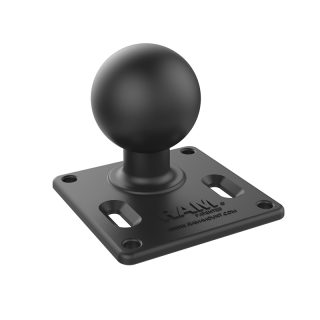 Base quadrata con sfera di tipo D con STANDARD VESA RAM-MOUNT RAM-D-2461U