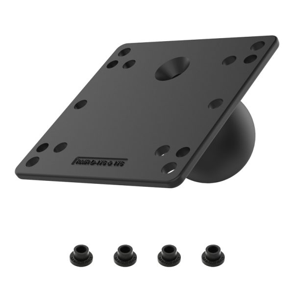 Base Ram Mounts RAM-D-246U con attacco VESA 100x100 e sfera di tipo D da 5,7cm