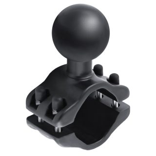ATTACCO A MORSETTA RAM-MOUNT RAM-D-271U-2 CON DOPPIO AGGANGIO MORSETTA E SFERA TIPO D
