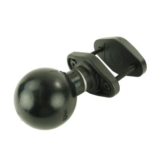 Attacco RAM CLAMP BASE a morsetta Ram Mounts RAM-E-247U-25 con sfera E da 8,58cm - 3,38 pollici