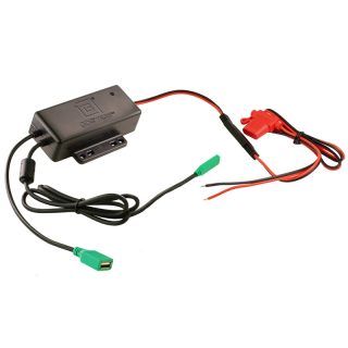 CAVO RICARICA RAM-MOUNT GDS RAM-GDS-CHARGE-V3FCAU ROSSO NERO con connettore femmina USB di tipo C e USB di tipo A