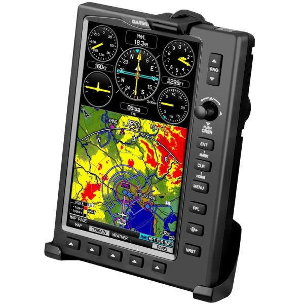 Mascherina Cradle (culla) RAM Holder per Garmin GPSMAP 695 e 696 RAM-HOL-GA38