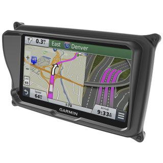 Mascherina RAM Mounts per Garmin dezl 770LMTHD RAM-HOL-GA70LU con ANTIFURTO