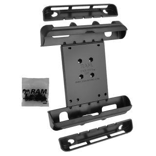 Mascherina Cradle (culla) universale a molla RAM-HOL-TAB-LGU RAM con doppio Adattatore per TABLE PC
