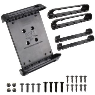 Mascherina Cradle universale a molla RAM-HOL-TAB-SMU con triplo Adattatore per TABLE-PC DA 7 pollici