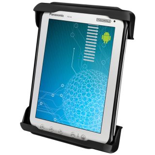 Mascherina Cradle (culla) UNIVERSALE a molla RAM-HOL-TAB10U compatibile con Panasonic Toughpad FZ-A1