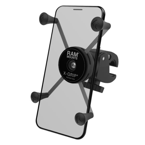 SUPPORTO a basso profilo attacco a pinza per smartphone 5 pollici Tough-Claw RAM-HOL-UN10-400-1U