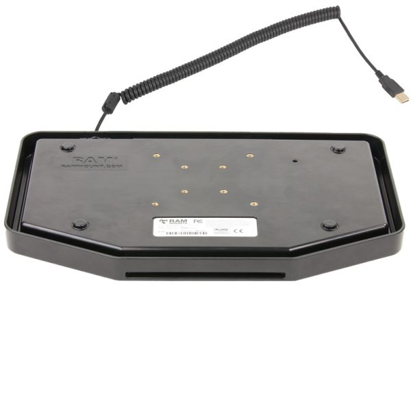 Tastiera robusta Ram Mounts RAM-KB2-USB GDS Tech keyboard con cavo USB e mouse track pad integrato - immagine 4