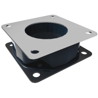 Componente RAM Mounts RAM-SHOCK-75U Adattatore  VESA da 75 mm Shock Buster