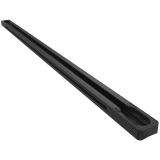 BINARIO IN ALLUMINIO NERO RAM-MOUNT RAM-TRACK-EXA-17BU per Top-Loading Composite Tough-Track