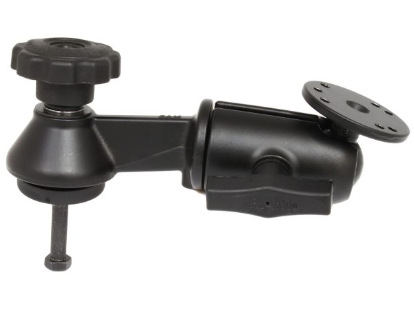 Attacco ram-mount RAM-VB-110-5U con braccio ruotabile a 360° e con asta inclusa di tipo C