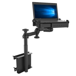 SUPPORTO VERTICALE PER TUTTI GLI AUTOVEICOLI PER NOTEBOOK DA 10 a 17 POLLICI RAM-VBD-128-SW1
