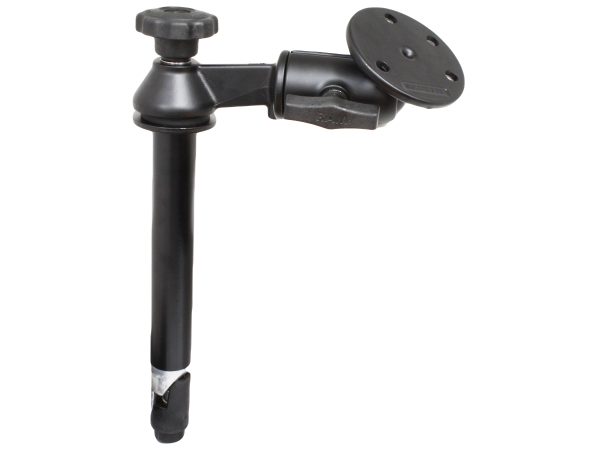 DOPPIO BRACCIO MOUNT RAM-VP-SW2-8-240 CON MANOPOLA SERRANTE CON SISTEMA Tele-Pole