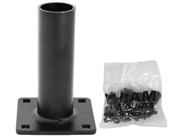 BASE QUADRATA FEMMINA RAM-MOUNT RAM-VP-TBF5U PER SISTEMA RAM Tele-Pole RAM-VB No-Drill