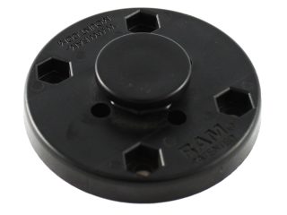 ADATTATORE RAM-MOUNT RAP-293U CON BASE OTTAGONALE E CON 4 FORI COMPATIBILI CON LO STANDARD AMPS