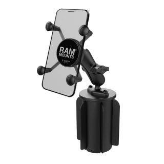 Supporto per conTENITORE PORTABIBITE LATTINE RAM Mounts RAP-299-3-UN7BU universale CHIUSURA A ICS