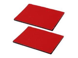 2 piastre adesive in acciaio rettangolare per Sistema RAM Power Plate RAP-300-1SU