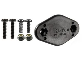 ADATTATORE MASCHIO RAM EZY-MOUNT QUICK RECESSED MALE RAP-326MU CON BULLONI