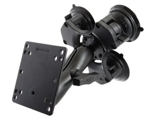 Supporto a tripla ventosa per display o monitor con attacco VESA 75 x 75 Ram Mounts RAP-365-101-246U