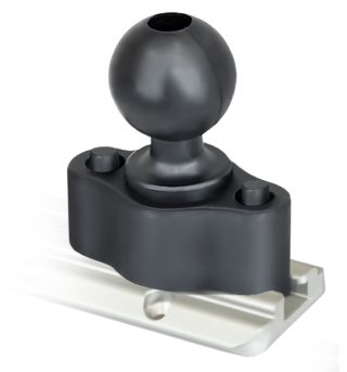 Componente RAM Mounts RAP-383U per il binario compatibile con slitte e kayaks