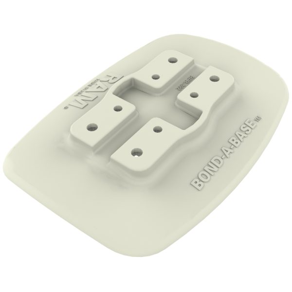 Adesivo Ram Mounts Bond-A-Base RAP-398-GRYU base flessibile in PVC per montaggio su gommoni PVC o Hypalon