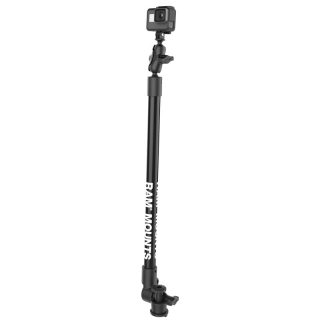 Supporto nautica RAM Track-Node  RAP-411-18-A-GOP1-1 per videocamera Garmin Virb e HERO GO PRO