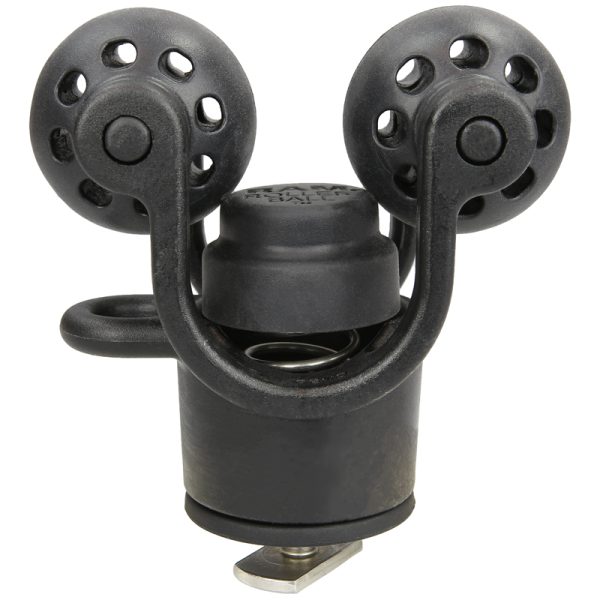 Attacco nautico RAM Mounts RAP-412U Roller-Ball Clip per binari con sistema Tracks - immagine 4