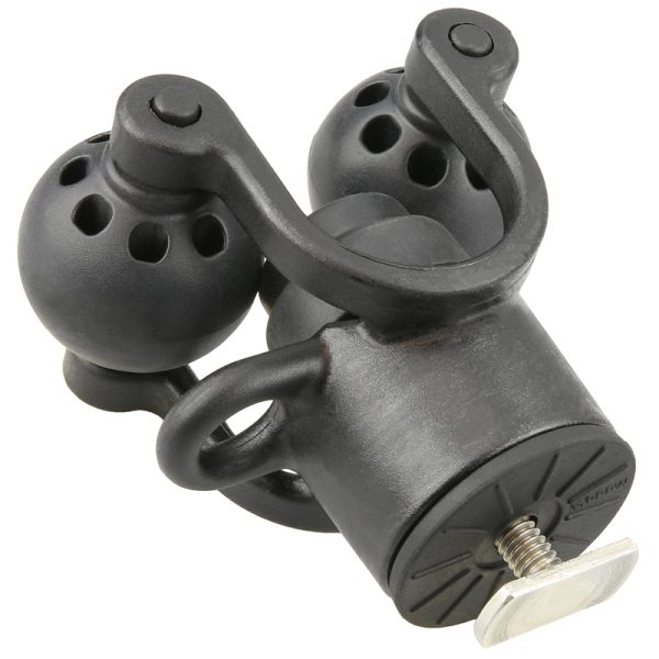 Attacco nautico RAM Mounts RAP-412U Roller-Ball Clip per binari con sistema Tracks - immagine 3