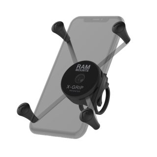 Supporto manubrio RAM X-Grip Phone Mount con X-Grip Zip Tie Handlebar base RAP-460Z-UN10U