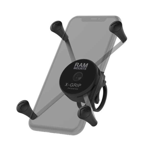 Supporto manubrio RAM X-Grip Phone Mount con X-Grip Zip Tie Handlebar base RAP-460Z-UN10U