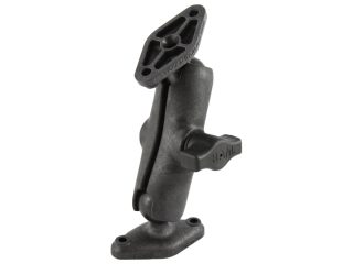 Sistema di montaggio in plastica RAM-MOUNT RAP-B-102U con braccio medio per superfici lisce