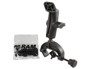 SUPPORTO IN PLASTICA A MORSETTA YOKE MOUNTING RAM-MOUNT RAP-B-121-238U CON BRACCIO ED ADATTATORE