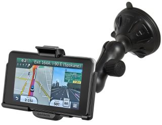 SUPPORTO IN PLASTICA A VENTOSA PER Garmin nuvi 3750 3760T 3790T RAM-MOUNT RAP-B-166-2-GA39U