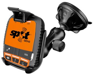 RAM Twist-Lock Low Profile Suction Mount for SPOT Gen3 Ram Mounts RAP-B-166-2-SPO4U