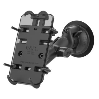 Supporto a ventosa in vetroresina RAM Mounts RAP-B-166-PD3U per CELLULARI con display da 5" a 6".