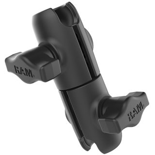 Componente a doppia asta Ram Mounts RAP-B-200-12U con corpo centrale ruotabile a 360 gradi