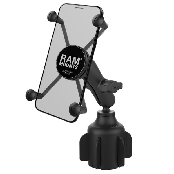 SUPPORTO IN PLASTICA PER PORTALATTINE RAP-B-299-4-UN10U con X-GRIP per iPhone, Galaxy e smartphone da 6" pollici pollici pollici