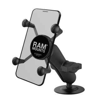 SUPPORTO BIADESIVO RAM-MOUNT RAP-B-378-UN7 CON ASTA E ATTACCO per CELLULARI da 5" a 6".