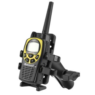 SUPPORTO RAM-MOUNT RAP-HOL-UN4-201U CON ASTA MEDIA e CRADLE per iPhone 8 Plus 7 e 7 Plus, 6/6S e Plus