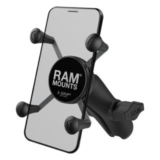 RAM X-Grip Phone Holder with Composite Double Socket Arm Ram Mounts RAP-HOL-UN7B-201U