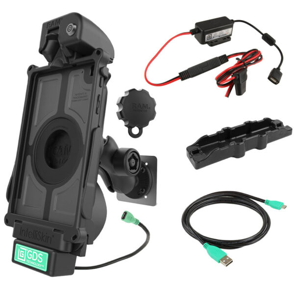 UNPKD RAM GDS LOCKING DOCK BUNDLE FOR SAMSUNG TAB A 8.4 SM-T307 WITH BACKING PLATE Ram Mounts RAM-GDS-101LB-SAM67-V7B1U - immagine 2