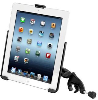 SUPPORTO A MORSETTA YOKE MOUNTING RAM-MOUNT RAM-B-121-AP8U PER APPLE iPad 2 3 e 4