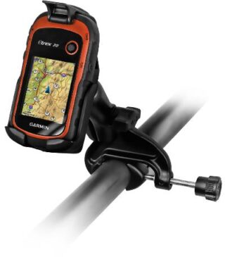 SUPPORTO A MORSETTA YOKE MOUNTING RAM-MOUNT RAM-B-121-GA48U PER GARMIN ETREX 10 20 30 SERIE